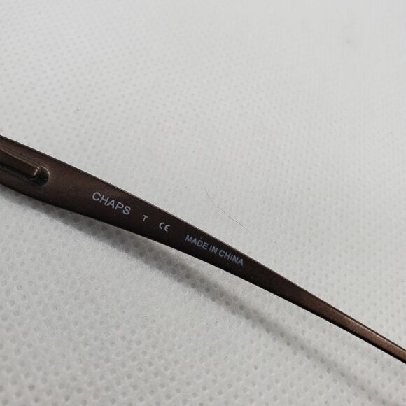 Chaps Brown Prescription Glasses Frames & Case - Picture 10 of 11